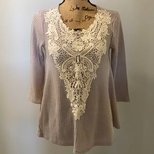 Maurices Thermal Top with Crochet